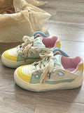 Maillard sneakers macaron cream ice cream student style easiest for matchcasual shoes popular running breathable sneakers