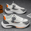 2025 winter new men's breathable casual sneakers, mesh anti-odor shoes, men's soft sole versatile running shoes