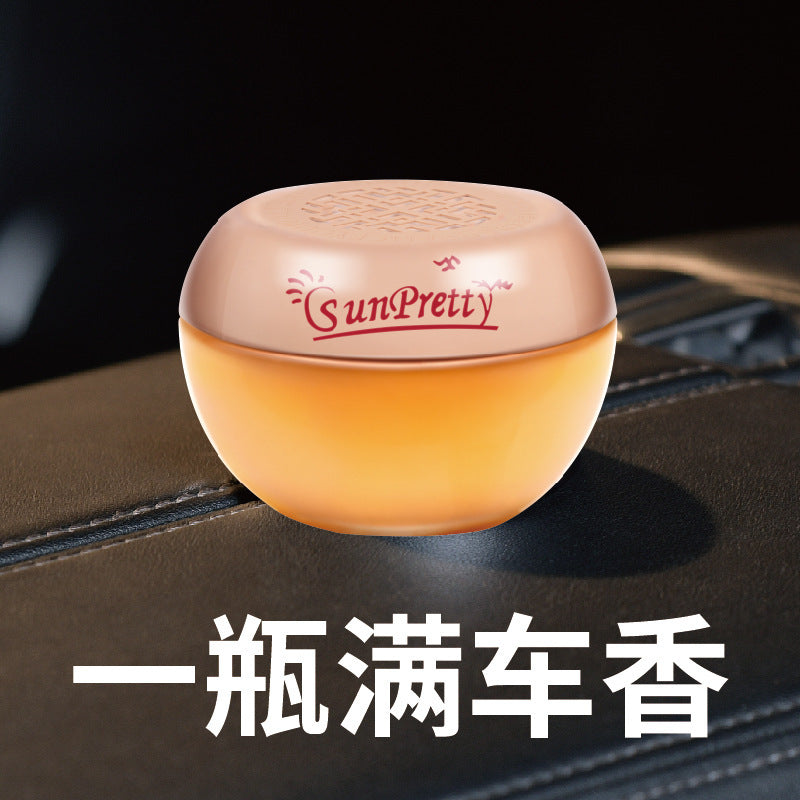 Custom car air freshener - long-lasting fragrance balm for car, odor eliminator, scented for men
