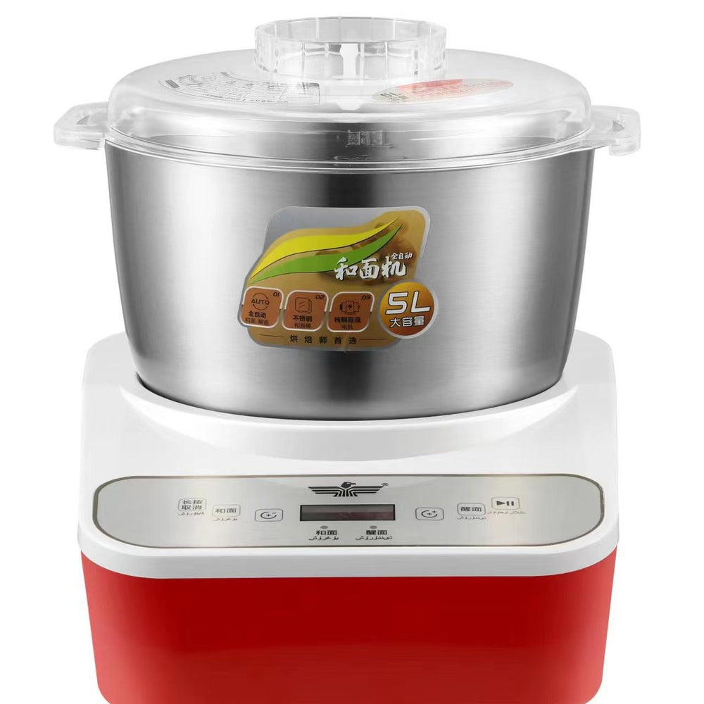 Electric dough mixer for home small dough kneading machine large capacity chef machine baking steamed bun machine automatic dough making machine cross-border