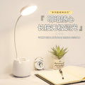 Led eye-care desk lamp usb bedside lamp rechargeable student study dormitory reading light bedroom night light cross-border gift