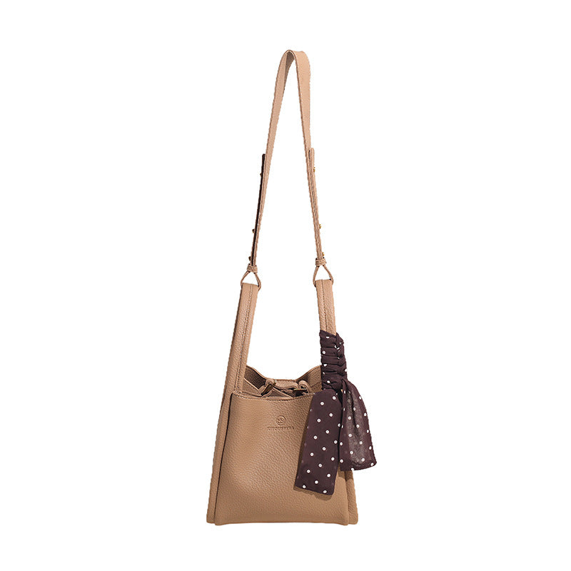 super popular retroeasiest for match bucket bag for women 2025new arrivalsatchel shoulder bag casualcasual cross-body vegetable basket