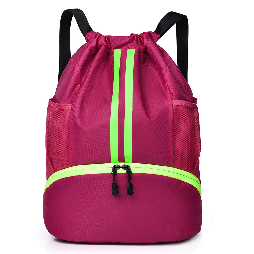 Outdoor Training Basketball Football Bag Sports Backpack Anti-splashing Drawstring Backpack Outdoor Sports Bag Backpack