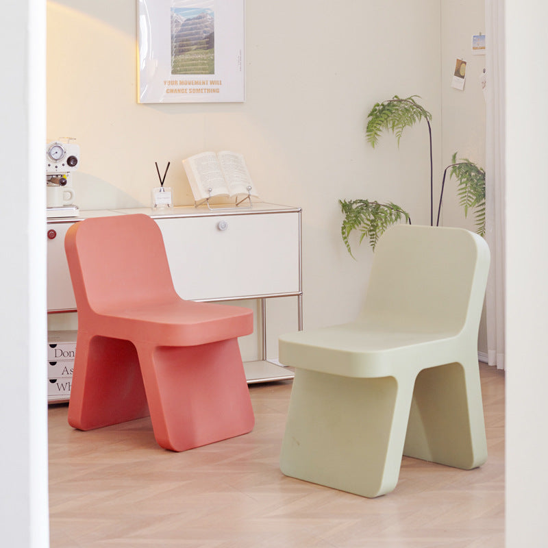 Backrest chair nordic casual chair stool casual modern for home small apartment thickened dining chair high backrest