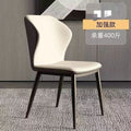 Dining chair - modern minimalist, light luxury style - suitable for home, coffee shops, hotels. features a backrest. nordic design. ideal for dining tables, casual seating, and negotiation meetings