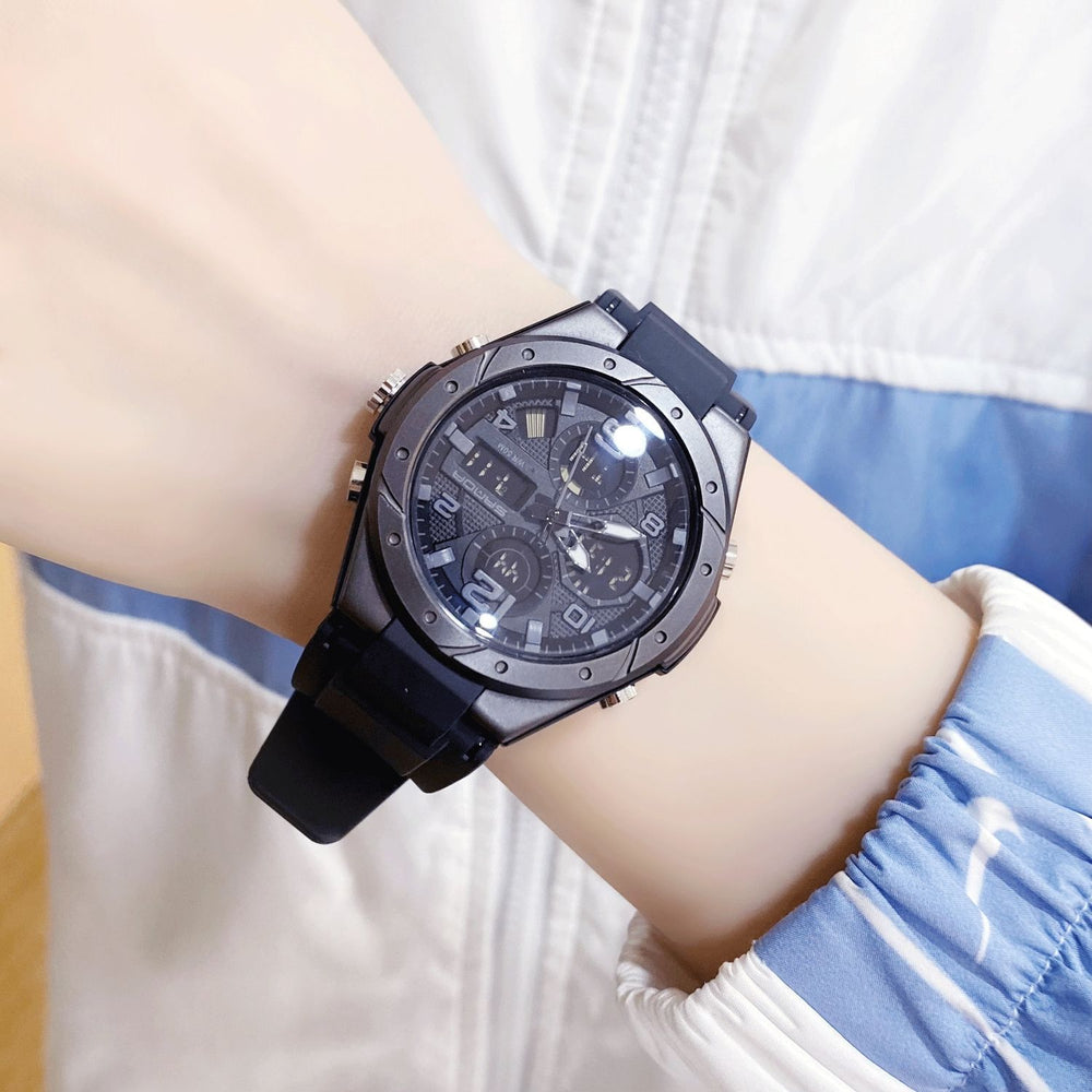 Teen girls' watch - trendy student style, middle & high school, kids' sports watch, luminous, waterproof, multifunctional electronic watch for girls