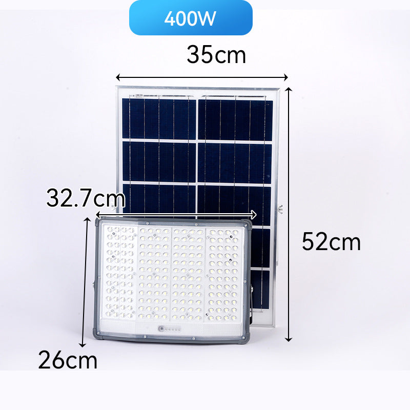 Solar light household indoor rural outdoor floodlight garden light super bright LED dark automatic lighting