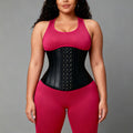 Waist trainer sweat 25 bone body management tight slimming look waist shaping abdominal exercise latex belt