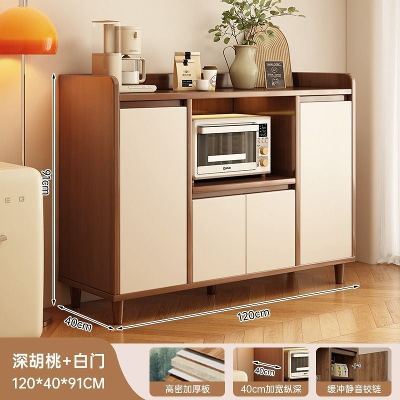 Sideboard storage cabinet, wall-mounted integrated cabinet, for home wall-mounted tea cabinet, coffee cabinet, living room locker, meal preparation cabinet