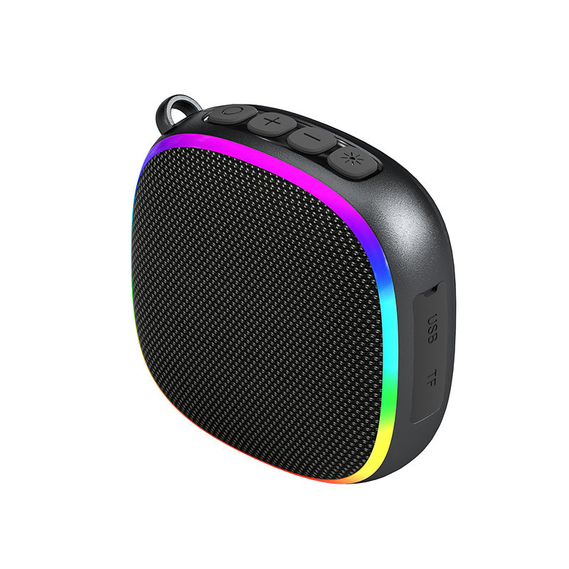 Magnetic bluetooth speaker, portable fabric waterproof mini speaker, subwoofer, outdoor 2026 new wireless model