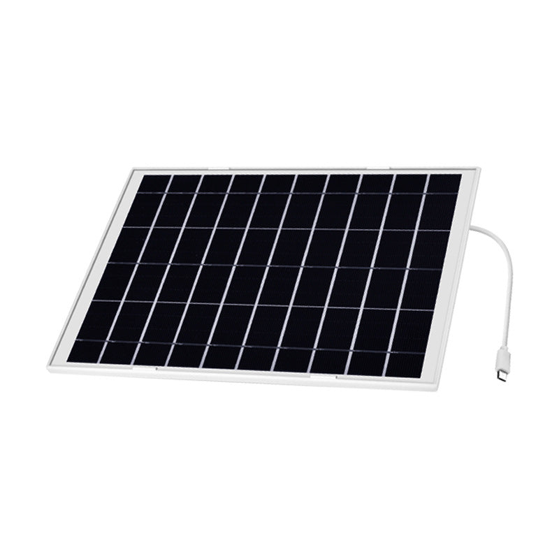 Cross-border dedicated 8W solar photovoltaic panels, single-panel surveillance cameras, low-power security IoT charging panels wholesale