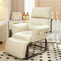 Lazy sofa chair for homesmall apartment multi-level adjustable plaid long sitting casual lounge chair bedroom foldable bed back chair