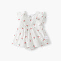 Newborn baby romper dress  new style hundred-day sweet and chic princess dress toddler baby girl fashionable bodysuit