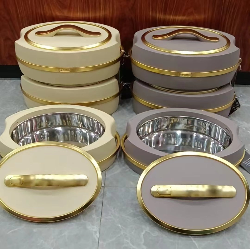 Insulated lunch box food warmerexport cross-border high-end 2l-2.5l-3l# hot-selling insulated tableware insulated box