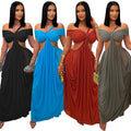 C7430 cross-border   fashion women's sexy bandeau bodycon see-through mesh dress