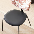 Italian minimalist modern chair - nordic style home, hotel, light luxury backrest dining chair - creative restaurant & cafe chair