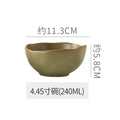 Vintage chic dinnerware set - restaurant, hotel, and home use - unique shaped dessert plates, pastry bowls, and rice bowls - wholesale