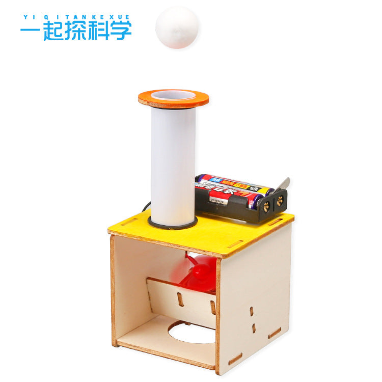 Science teaching aids students science and technology small production stem puzzle assembly teaching aids DIY manual suspension balloon blowing material