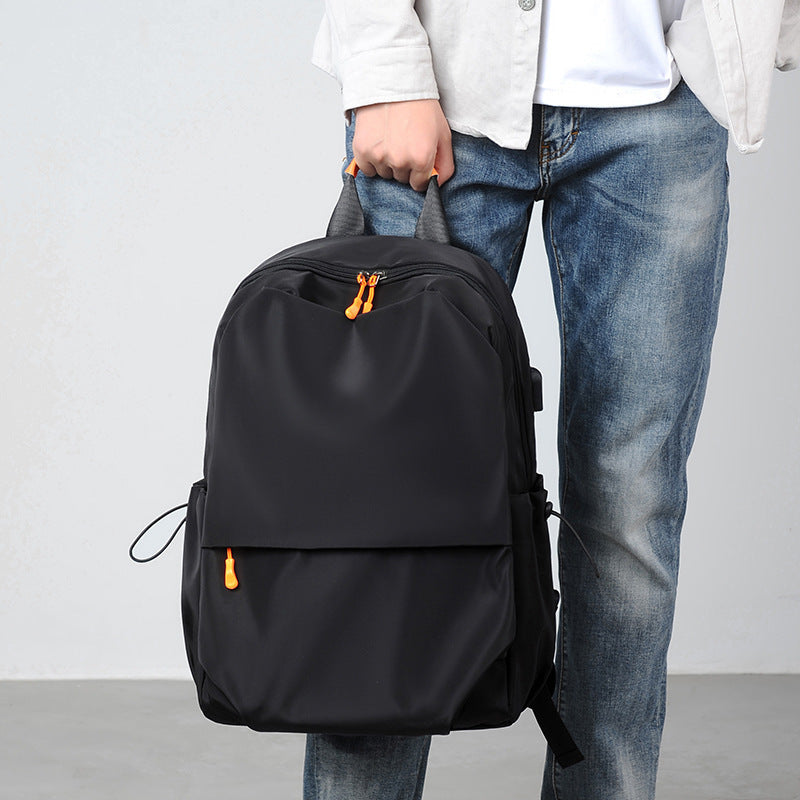 School bag men's new fashion trend large capacity travel backpack female high school student college student casual backpack