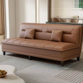 Popular sofa bed modern three-speed foldable sofa bed all-in-one dual-purpose cat scratching leather sofa casual living room sofa bed