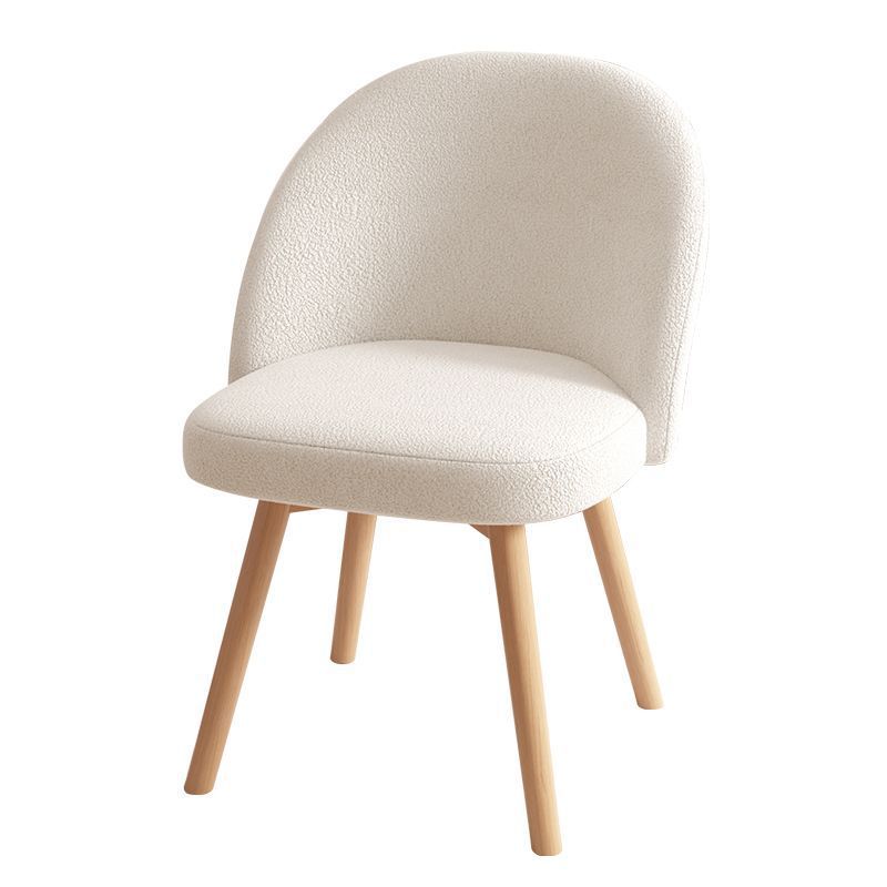 Cosmetic stool for homesittingplaid girls bedroom dressing table stool modern casual back chair casual dining chair