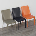 Italian saddle leather dining chair for homecasualpopular chair model room hotel restaurant dining table chair stool dining chair