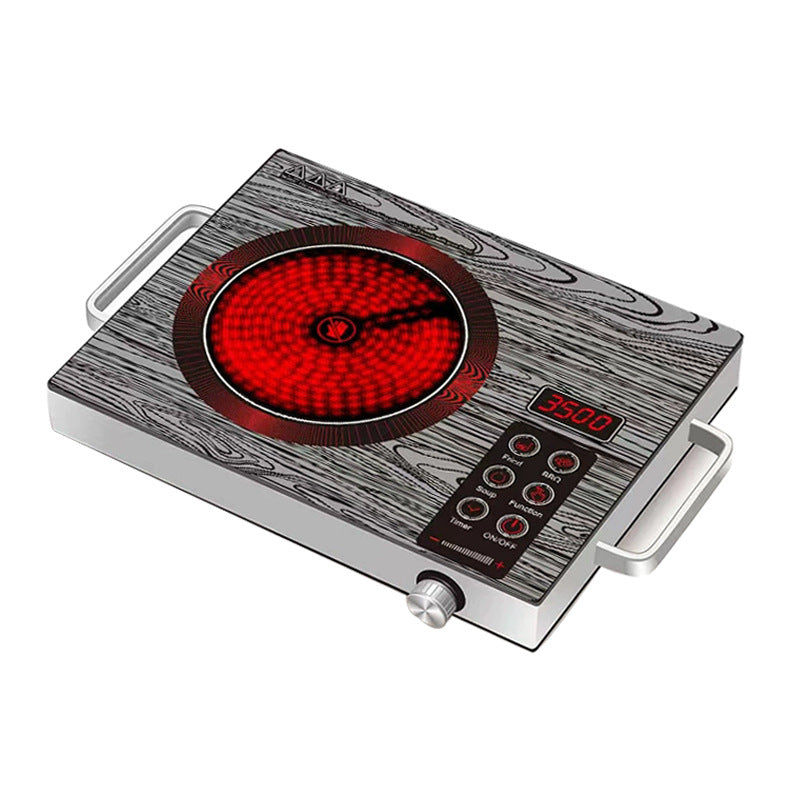 cross-border electric ceramic stove kitchen 3500w seven-ring light wave oven intelligent household manufacturer european regulations british regulations 0v