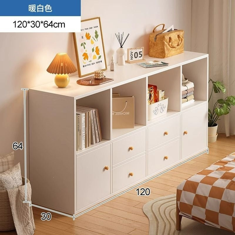 Bookshelf kindergarten reading rack multifunctional simple storage cabinet living room storage cabinet for home floor-standing storage rack