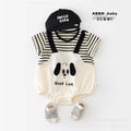 Summer baby rompers - lightweight cotton short-sleeve onesies for infants and toddlers - summer outfits, crawling suits, and outdoor wear for baby boys and girls