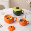 Instagrammable cute ceramic mug - creative home breakfast oatmeal tea cup - office milk coffee mug