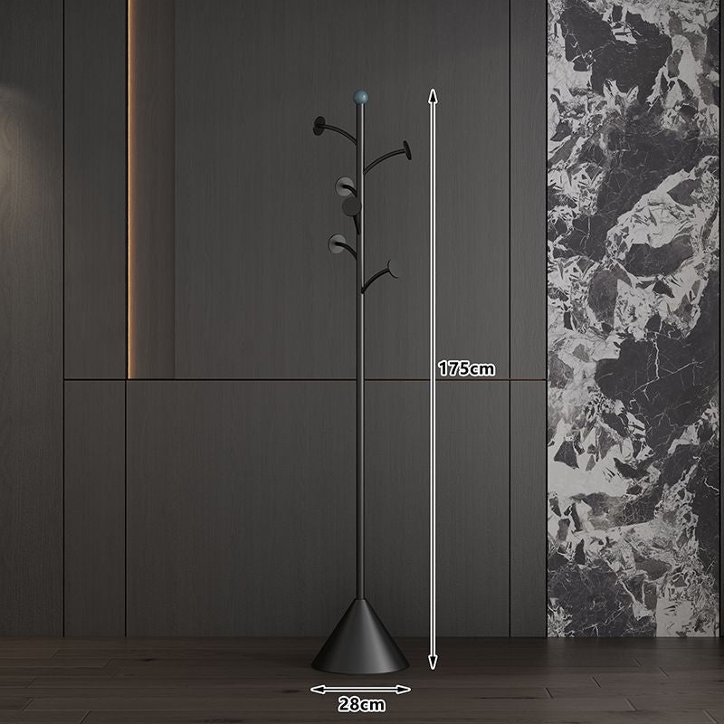 Casual clothes hanger italianaccessible luxury bedroom accessible luxury storage cream for home space floor-standing clothes coat rack shelf