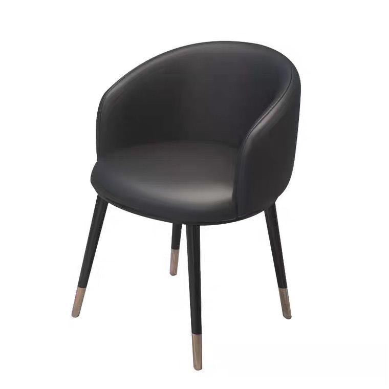 Nordic light luxury negotiation table and chair set, balcony leisure table and chair set, small coffee table, casual reception, modern minimalist small round table