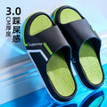 Slippers men's home bathroom non-slipdeodorizing filter wholesale outwearthick sole shit feeling cool slippers home new spring and summer