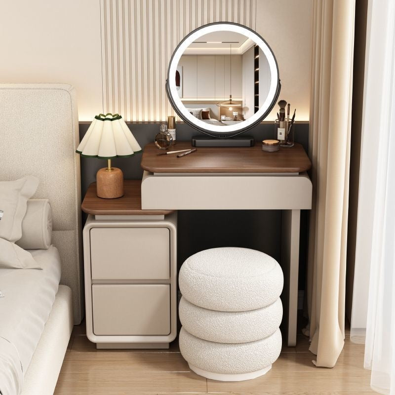 Cosmetic table bedroom medieval style casual modern dressing table chest of drawers all-in-one bedside dressing table accessible luxury cosmetic table