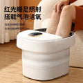 Foldable foot bath basin - fully automatic massage foot soak bucket - electric heated foot wash basin - smart thermostatic deep bucket foot bath