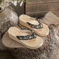 Women's summer slippers: stylish, versatile, and height-boosting flip-flops - perfect for beach and everyday wear