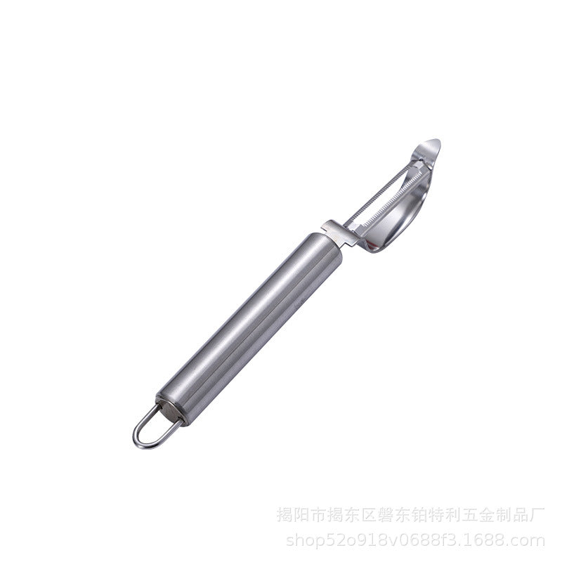 Factory direct thickened stainless steel fruit peeler - triangular bow-shaped vegetable peeler - kitchen gadget set for home use