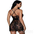 Ready-to-ship wholesale sexy lace women's eyelash lace lingerie nightgown, sexy style, dropshipping available
