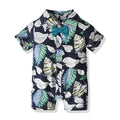 European and american season's new infant rompers, baby printed onesies, crawling suits, wholesale foreign trade children's clothing, dropshipping available