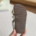 Vancahao girls' sandals - new summer collection: soft-soled beach sandals for kids, baby's single-strap floral princess sandals
