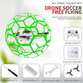 New remote control competition soccer drone - specifically designed for competitive play, teaching, and training - quadcopter soccer aircraft