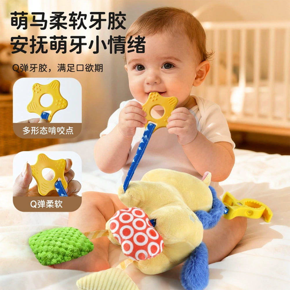 bed bell toy bed trailer hanging pull-up educational hanging ornaments baby soothing doll educational enlightenment education