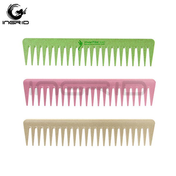 Hair salon special large knife comb, plant fiber wide tooth large tooth comb, hair comb, men's large back hair shape oil hair comb