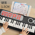Kids' 37-key electronic keyboard piano - musical instrument toy for beginners, multifunctional, perfect gift
