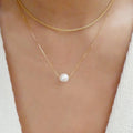 Pearl clavicle chain wholesale fashion cross-border jewelry longhalter accessories women's fashioneasiest for match alloy multi-layer necklace