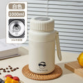 New arrival high-looking casual tea and water separator thermos cup food grade 316 stainless steel large capacity portable water cup