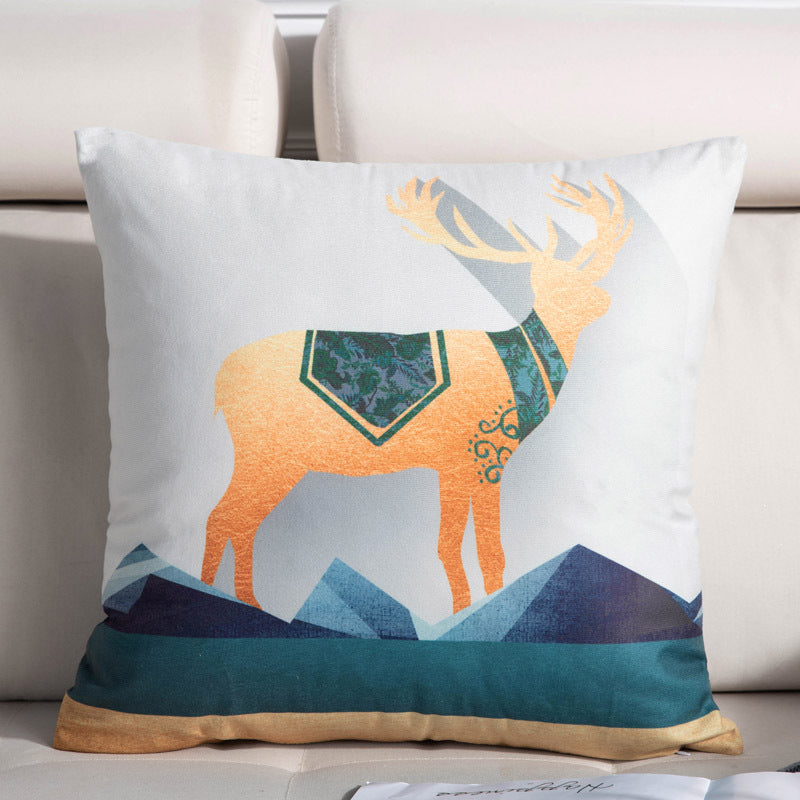 Nordic sofa throw pillow cover, light luxury high-end living room office decorative cushion, bed headrest cushion, wholesale from manufacturer