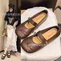 New arrival baotou flatsfrenchretrobows women's mary jane flats shoes flats soft bottom flats women's casual shoes