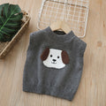 spring new children's knitted vest - cute sweater vest for boys and girls