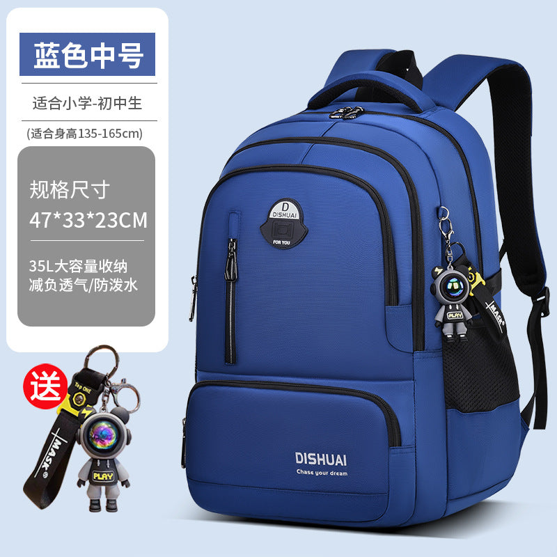 2026 new school backpack for middle and high school boys - extra large capacity, ergonomic, and lightweight